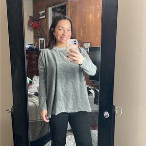 Cherish grey long sleeved top